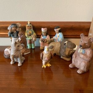 House of Lloyd Christmas Around the World Native American Nativity Additions